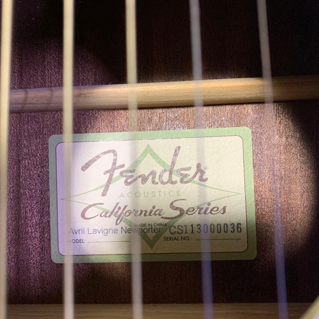 Fender Avril Lavigne Newport アコースティックギター
