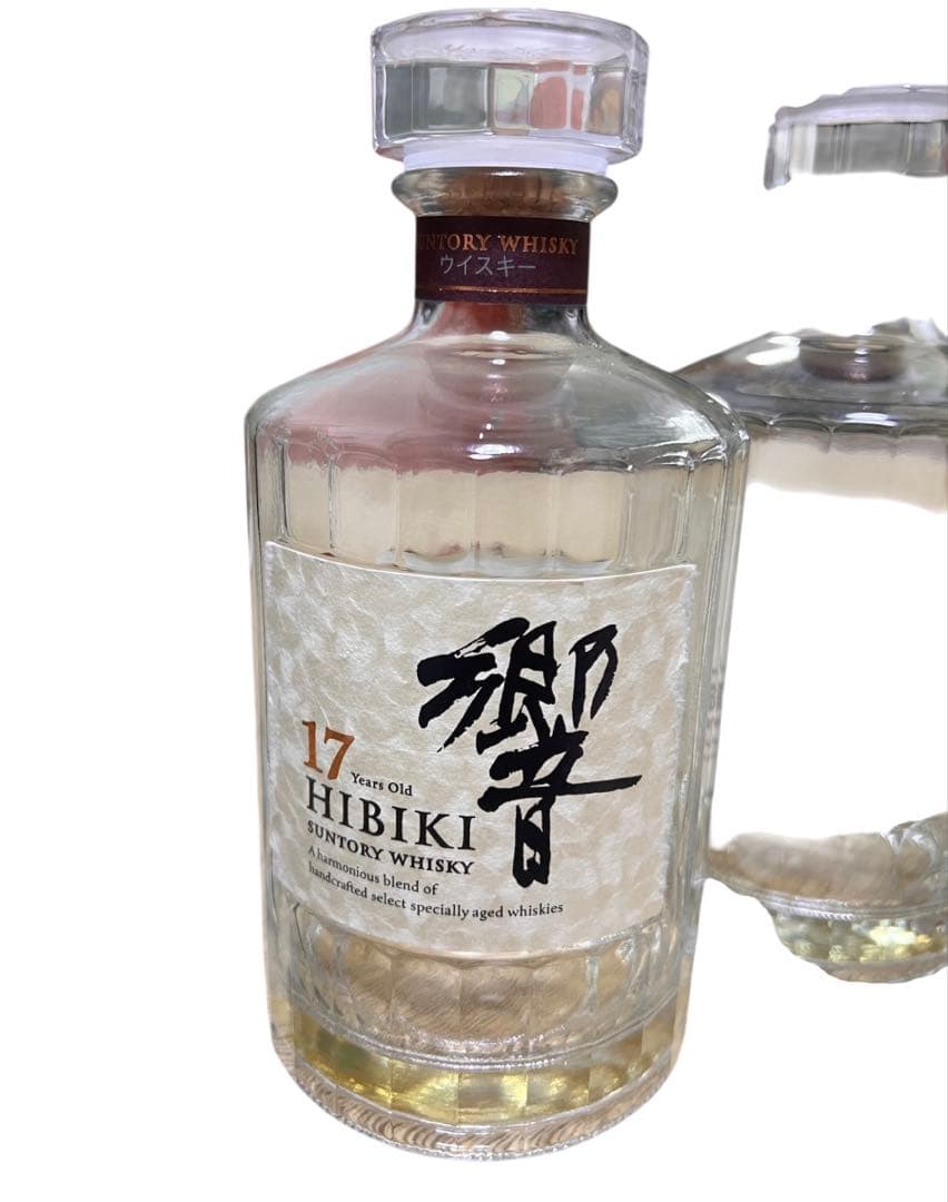 『未洗浄』響17年 空瓶 4本セット 通常ラベル