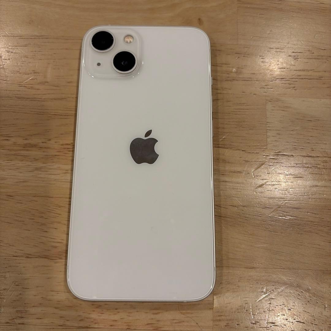 iPhone 13 本体　バッテリー80％ スターライト　128GB