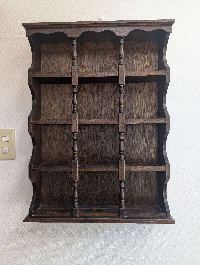 フランクリンポーセリング★花柄 ティーカップ 5客と飾り棚