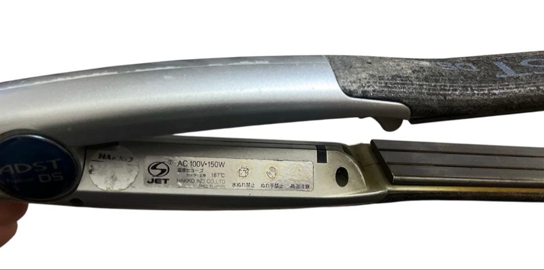 ADST アドストpremiumDS ストレートヘアアイロン　シルバー