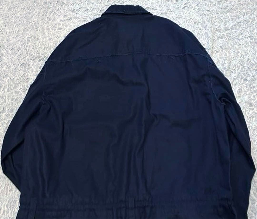 【美品】希少 MAISON SPECIAL カットオフ ジャンプスーツ ネイビー