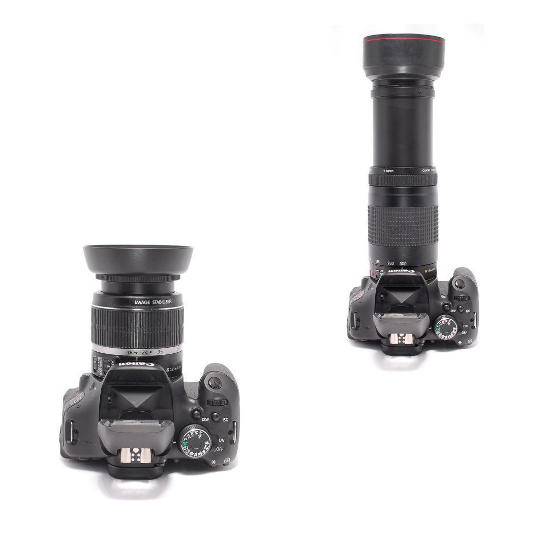 ❤即購入1000円OFF ❤ キャノン Kiss X5 超望遠レンズ Wズーム