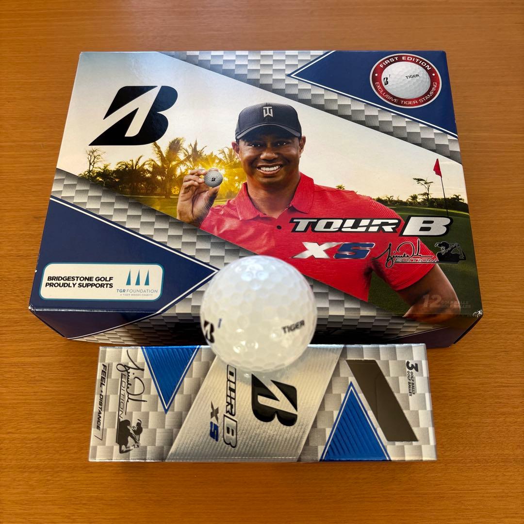 タイガーウッズ使用ボールセットナイキ20XI &ブリヂストンTOUR B XS