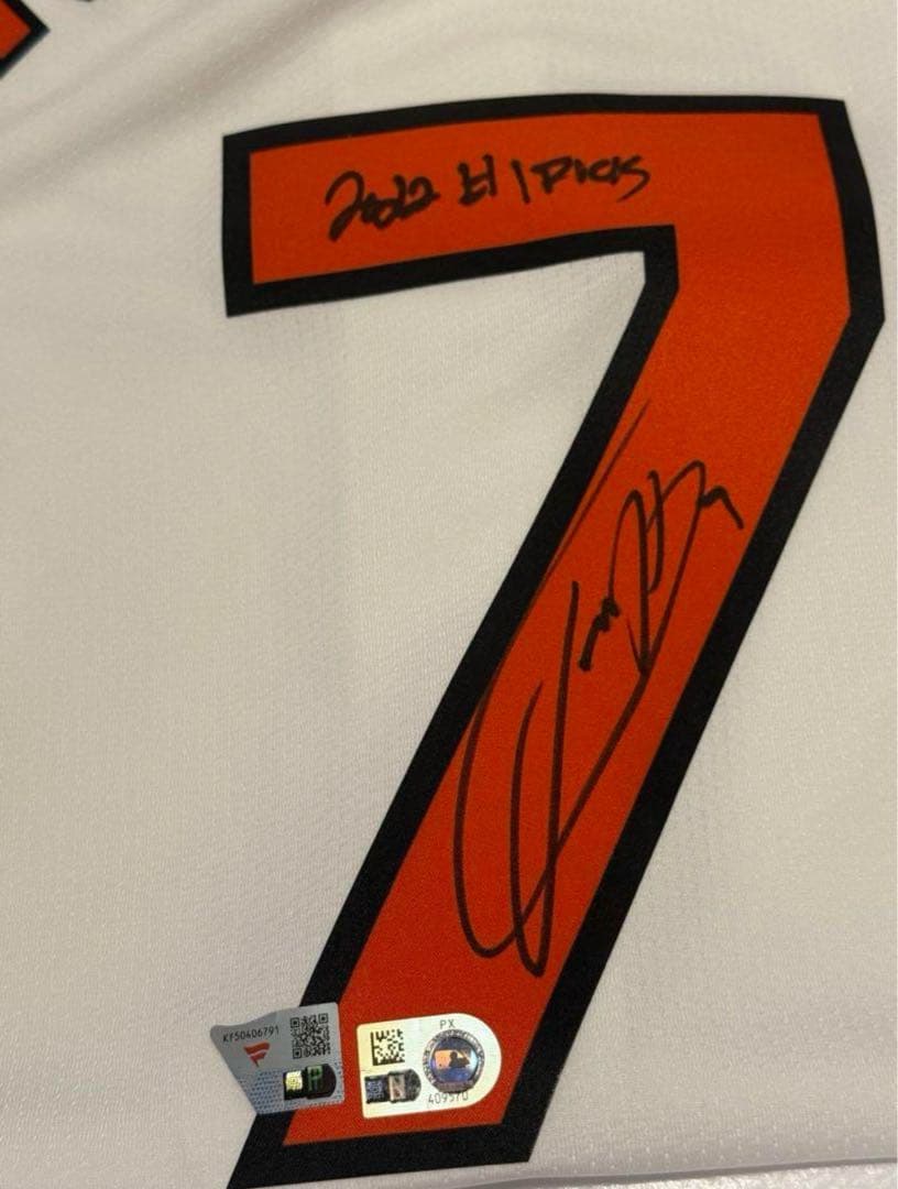 【※専用11月1日】直筆サインユニ　ジャクソンホリデー