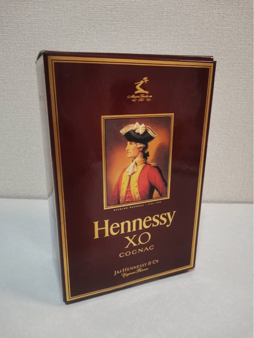 【未開封】Hennessy XO コニャック 金キャップ　ギフトボックス付き