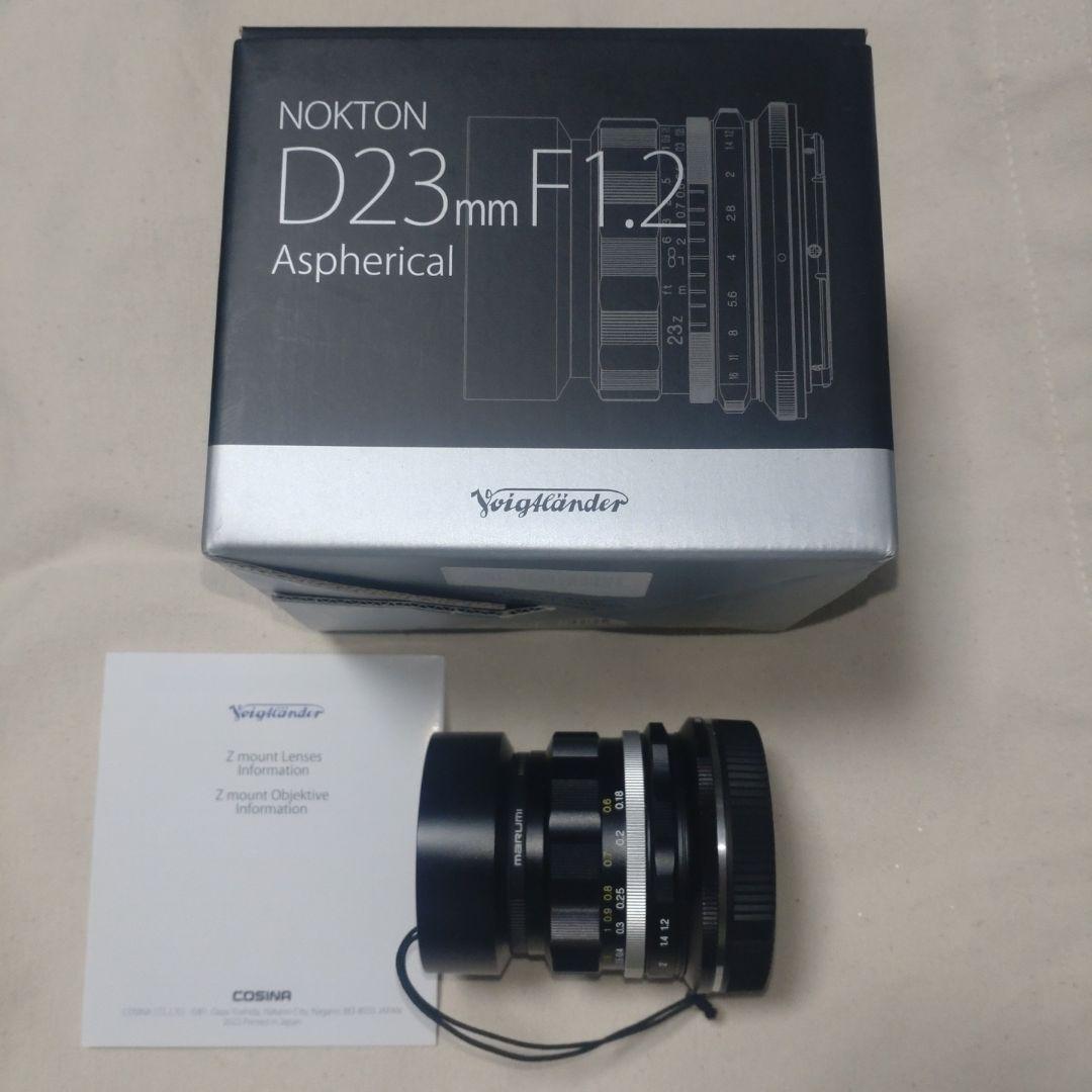 Voigtlander Nokton 23mm F1.2 レンズ z Nikon