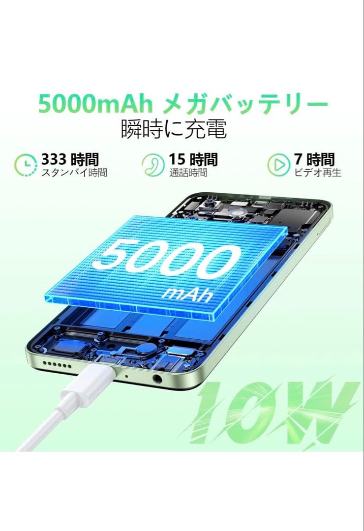 Android14 スマホ Ulefone Note 19SIMフリー 64GB