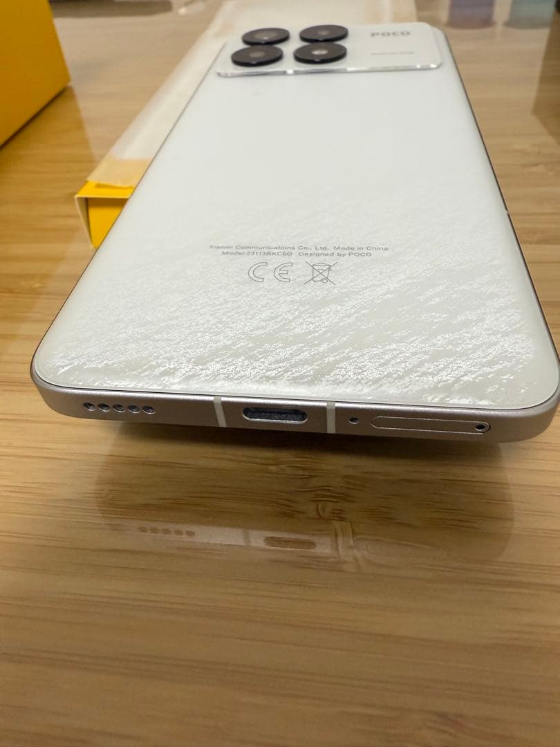 POCO F6 Pro ホワイト 12GB 256GB 120W充電