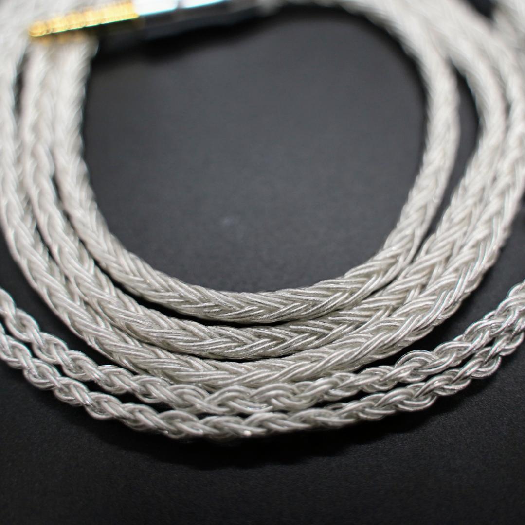 超希少!16芯 最高銀メッキOCC リケーブル 2pin/3.5mm標準プラグ