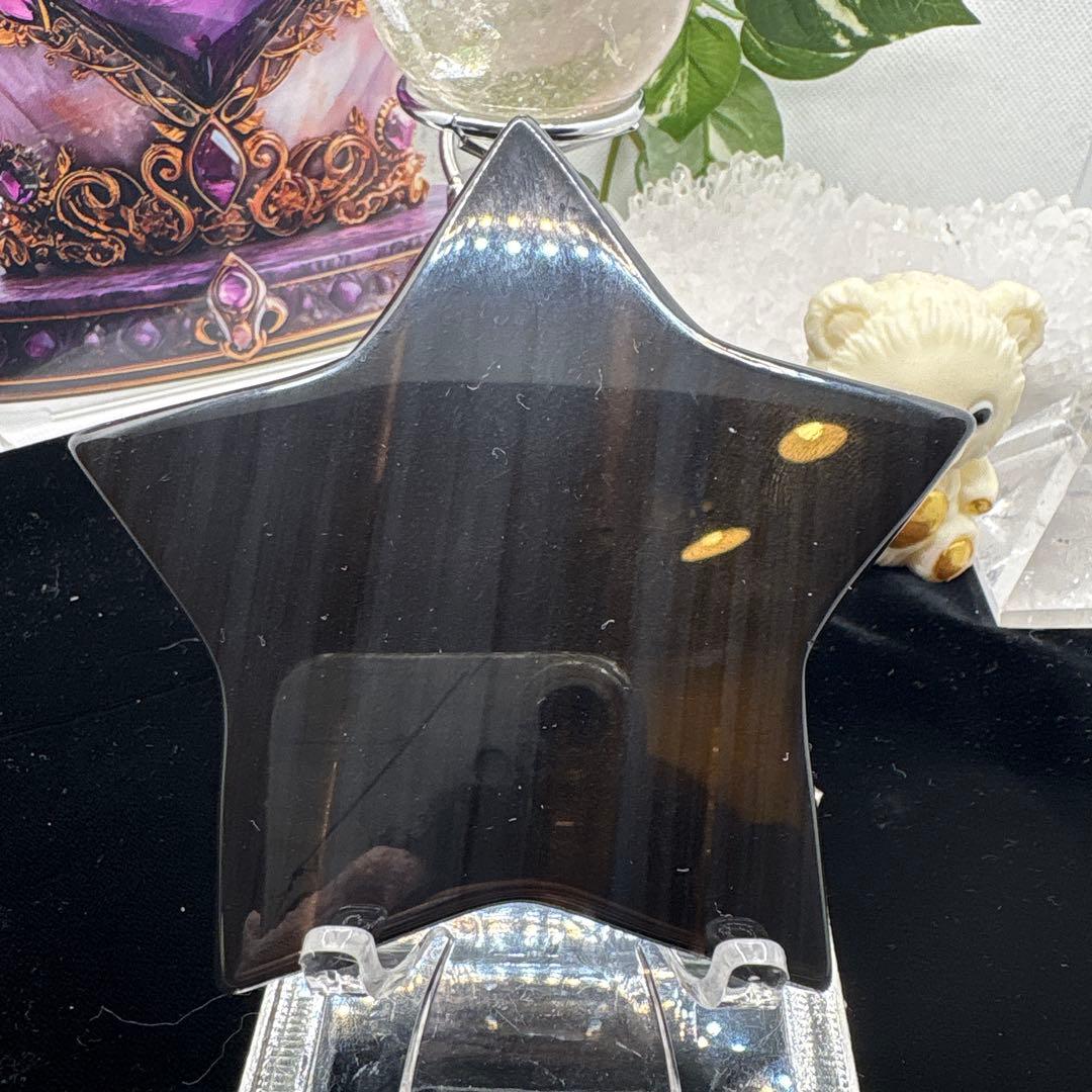 ミッドナイトオブシディアン星♡♡スターNo.1851