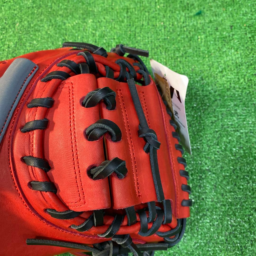 【新品】ハタケヤマ 少年軟式用 限定 キャッチャーミット 右投げ用