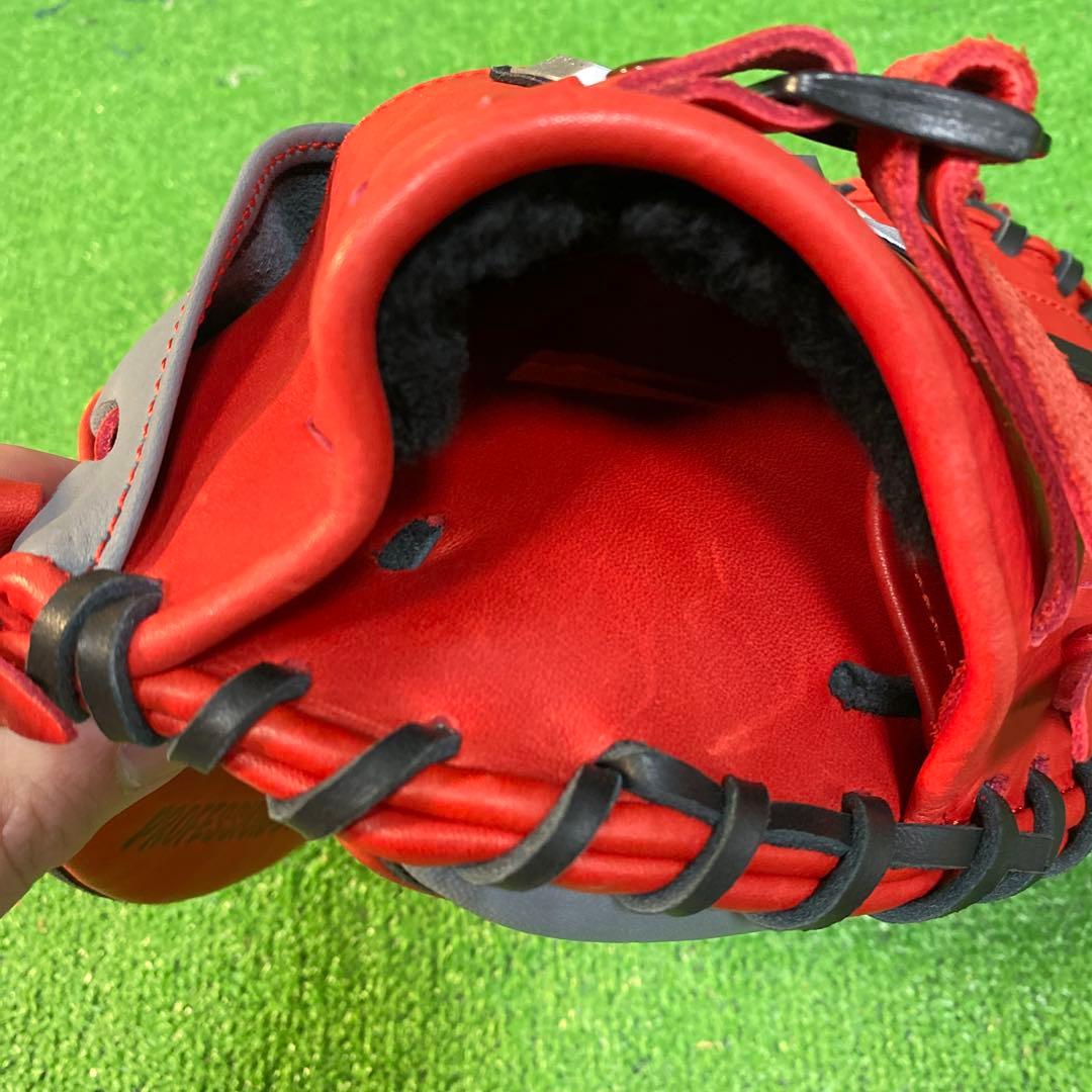 【新品】ハタケヤマ 少年軟式用 限定 キャッチャーミット 右投げ用