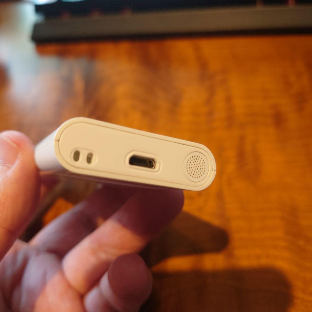 【美品】自動翻訳機ez:commu TR-E18-01-WH