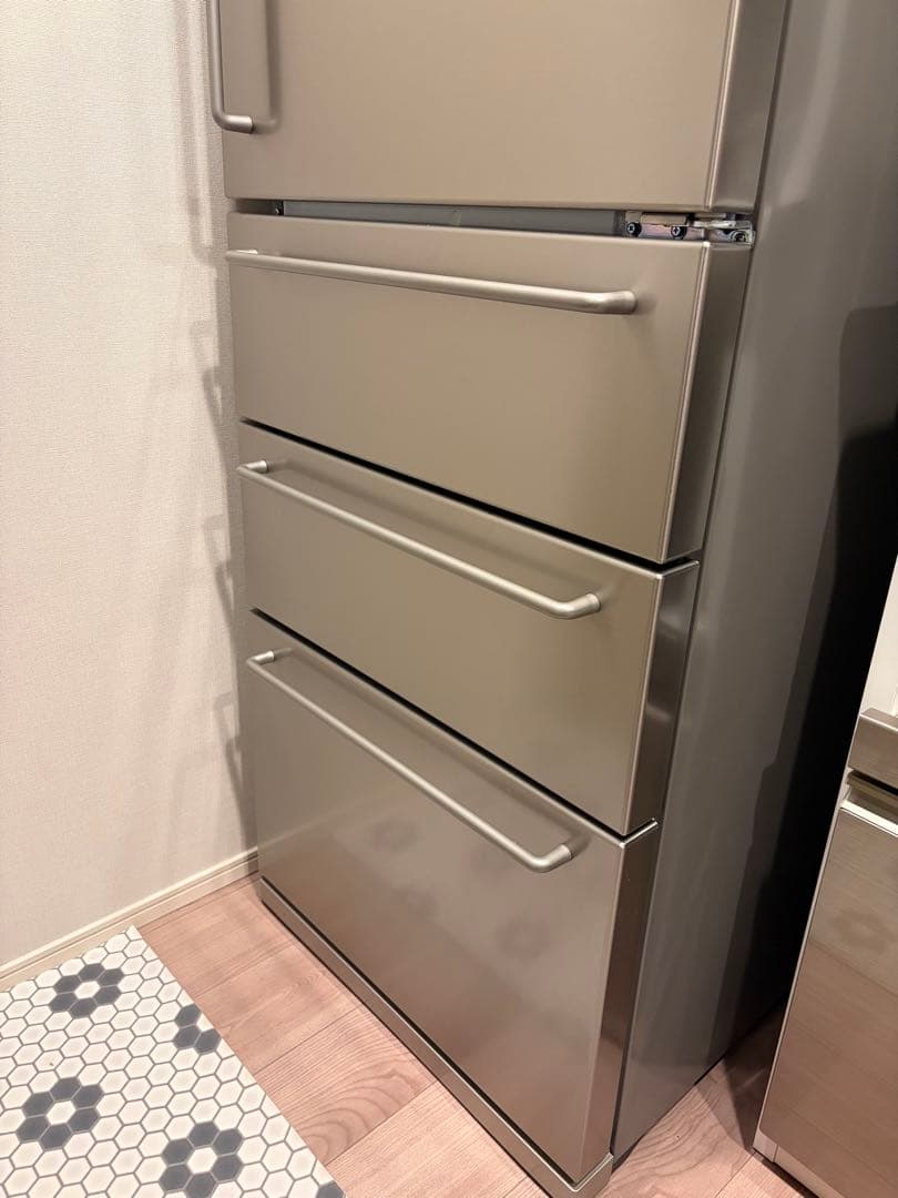 【2/9発送】無印良品 冷蔵庫 MJ-R36SB（ステンレス鋼板モデル）355L