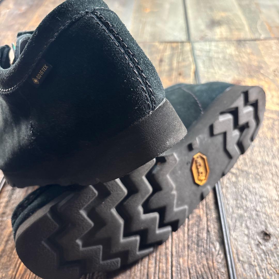 古着　クラークス　ワラビー　ゴアテックス　28cm ブラック　レースおまけ