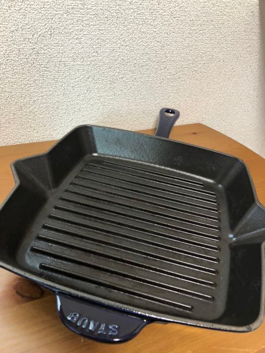 最終値下げ‼︎ ストウブ　Staub 鉄鍋　スキレット　ブルー　26