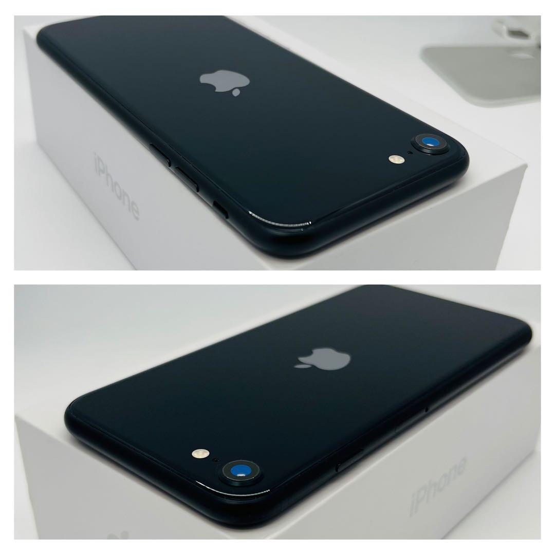 B 100% iPhone SE3 256 GB SIMフリー　ブラック　本体