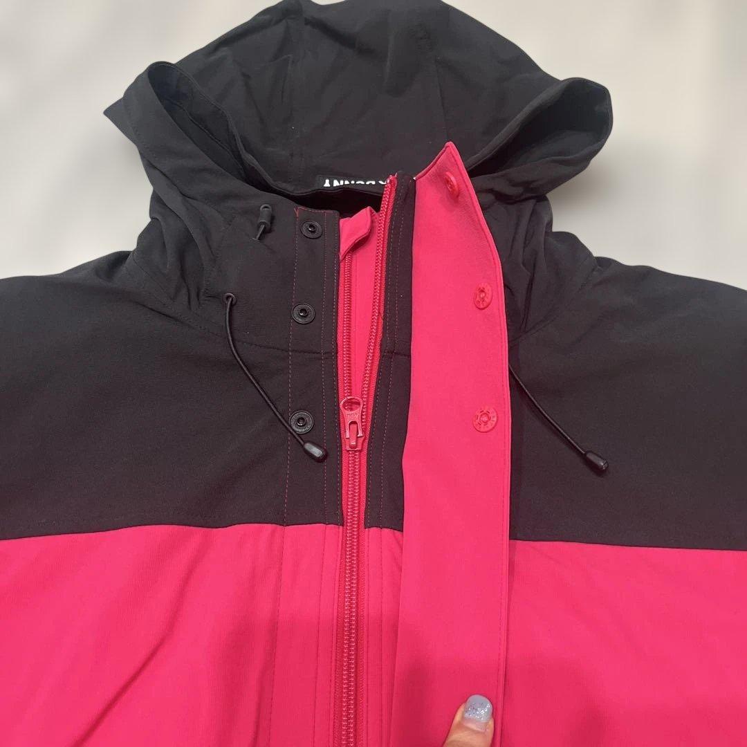 JACK BUNNY フード付きジャケット ピンク/ブラック
