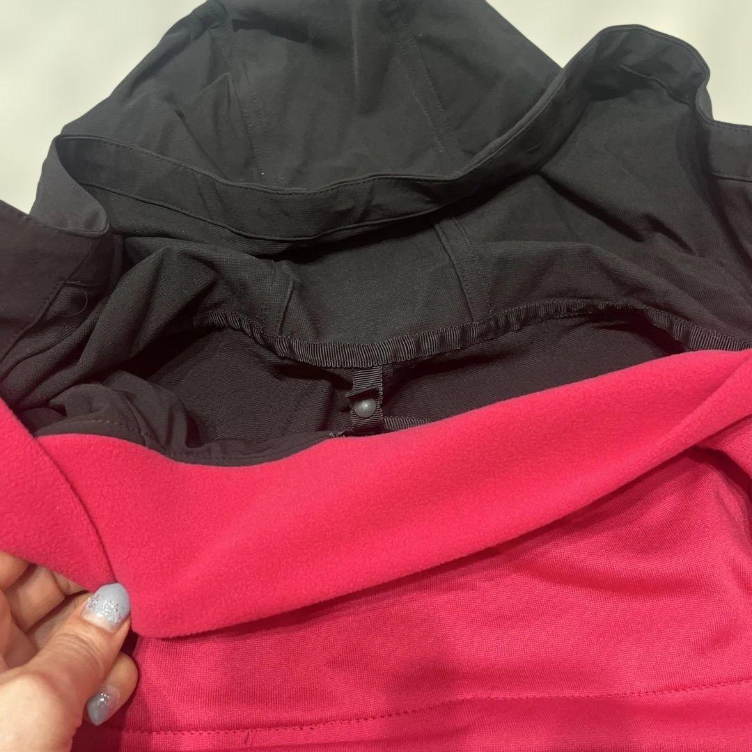 JACK BUNNY フード付きジャケット ピンク/ブラック