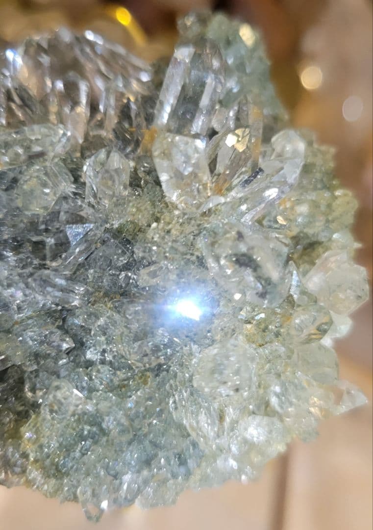 ＊専用＊ヒマラヤ水晶 マニハール水晶原石クラスターキラキラ透明感抜群！!