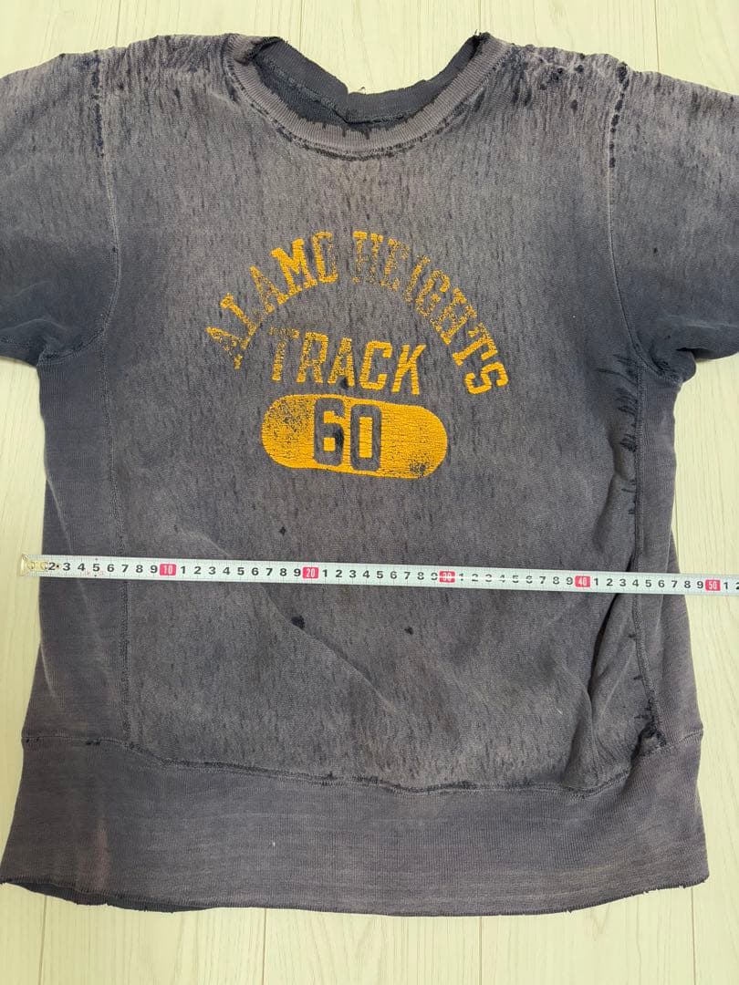 C*5様 チャンピオン　リバースウィーブ タタキタグ　たたきタグ　叩き　単タグ