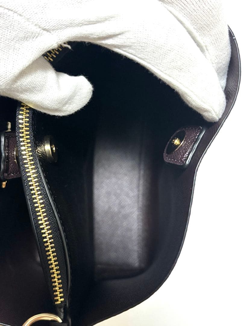 COACH コーチ モリー バケットバッグ 22 シグネチャー CA582