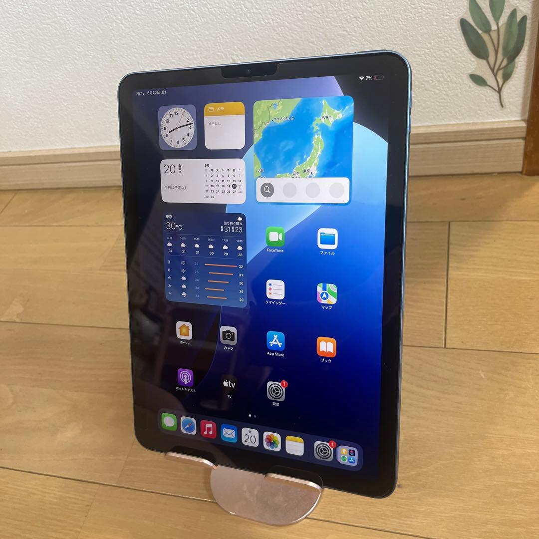 超美品！保護フィルム付iPad Air5 （5世代）64Gバッテリー93%