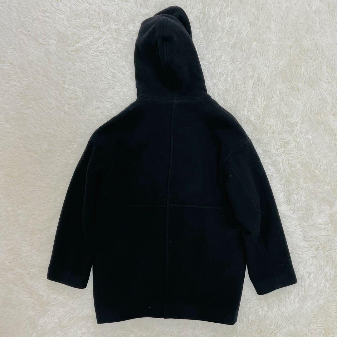 近年　ジャーナルスタンダード スーパー140モッサフードコート ウール 黒