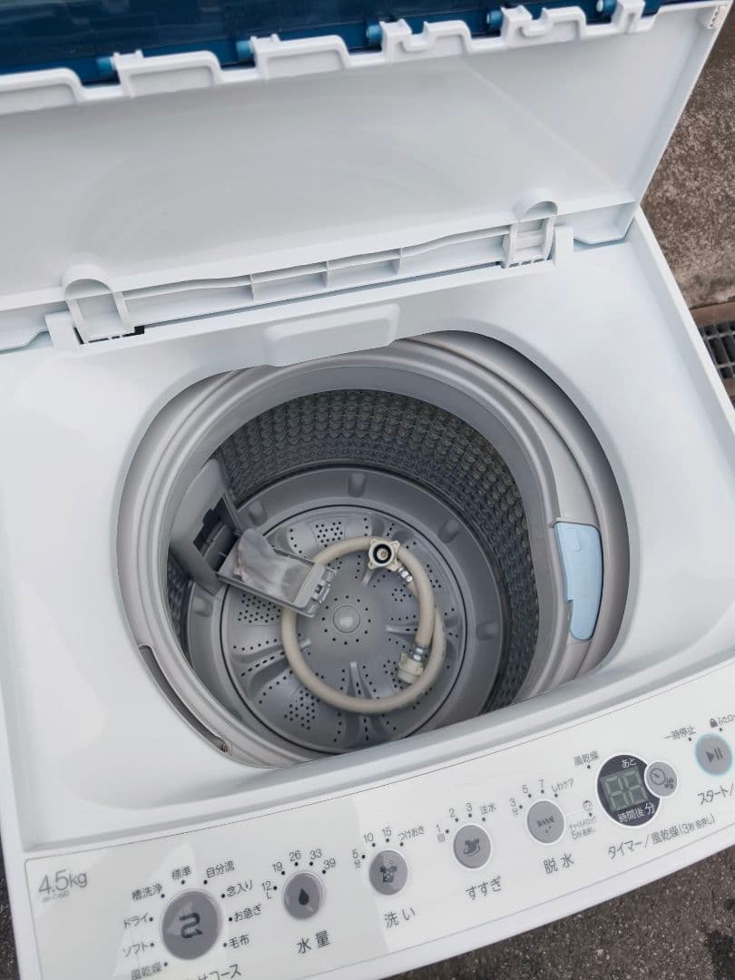 関東限 21年製 条件で配送無料 分解清掃済 縦型洗濯機 全自動洗濯機 洗濯機