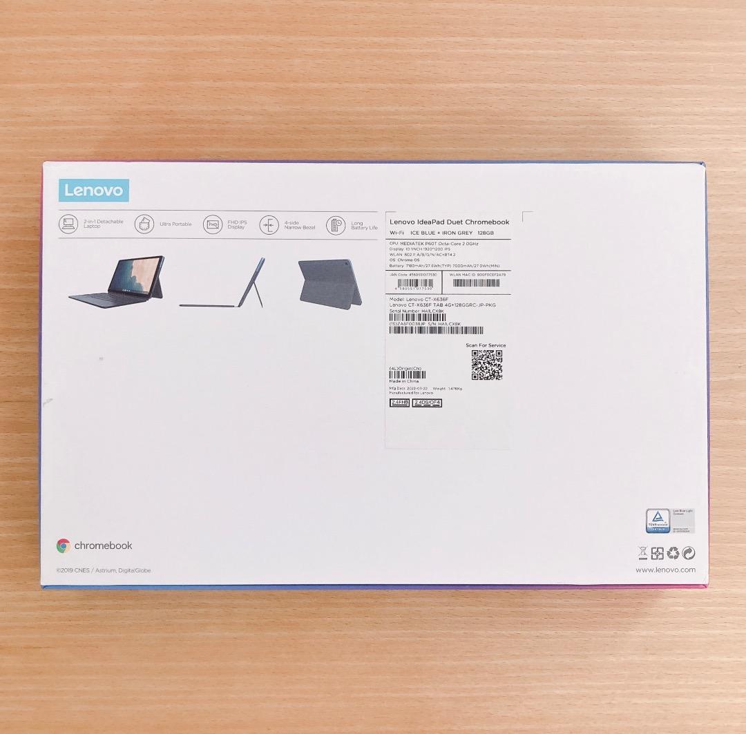 匿名送料込 Lenovo IdeaPad Duet Chromebook