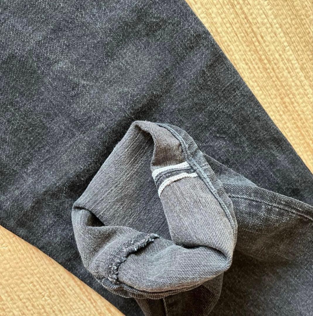 ダブルアールエル　スリムフィット　デニム　メンズ32インチ　ブラック