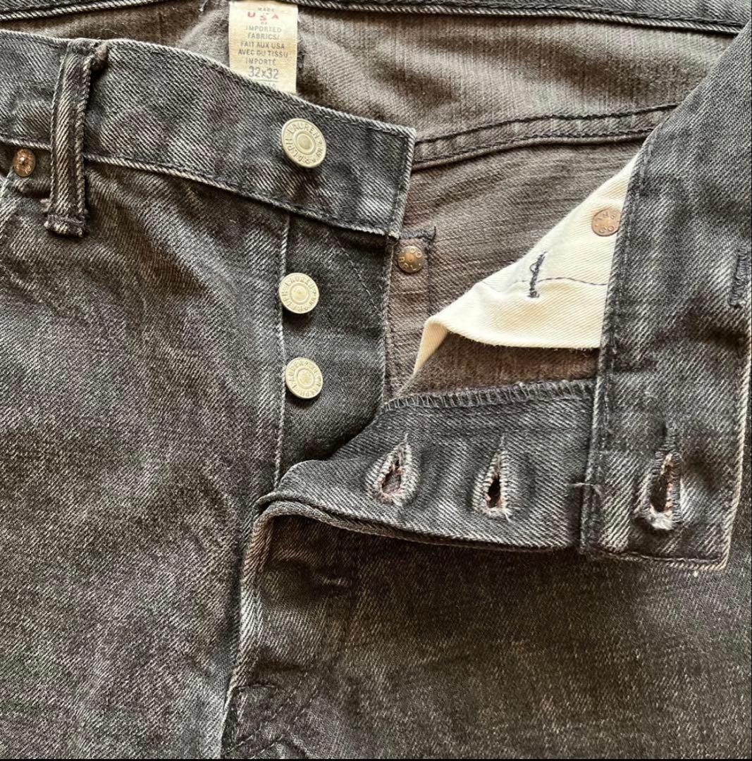 ダブルアールエル　スリムフィット　デニム　メンズ32インチ　ブラック