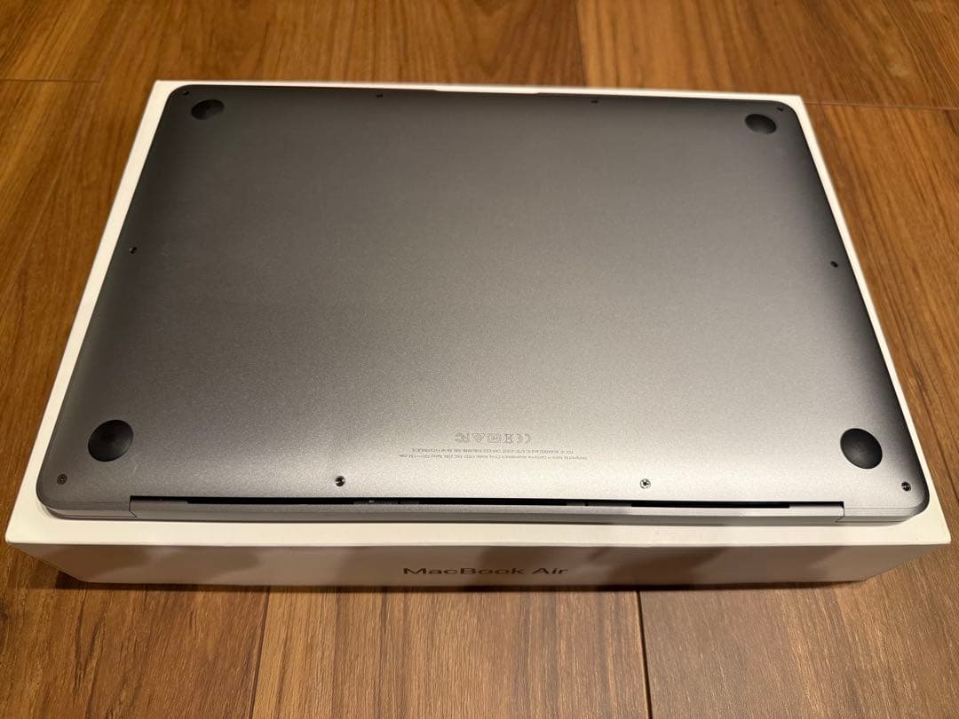 【美品】バッテリー◎ MacBook Air スペースグレー 本体