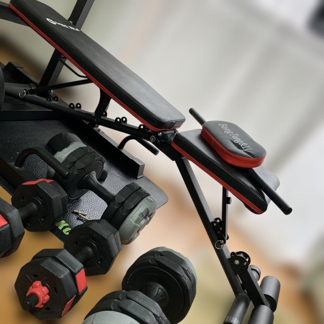 BangTangleLi 懸垂バー ＆　MadBull ベンチ