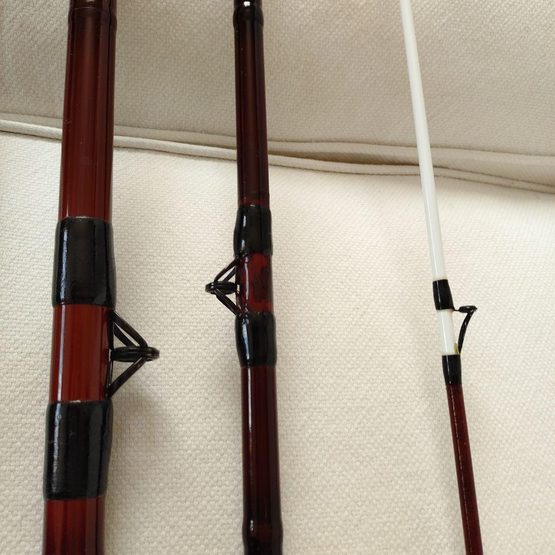 再々値下げしました！！　ダイワ　石鯛竿　初代剛心竿改　五四四 実用品　ウニ通し付