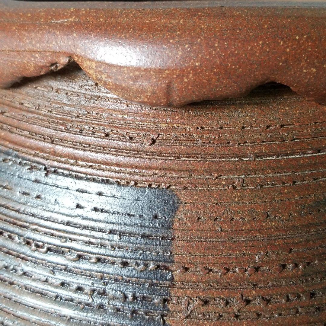 信楽焼　傘立て 刷毛壷 高さ４４cm