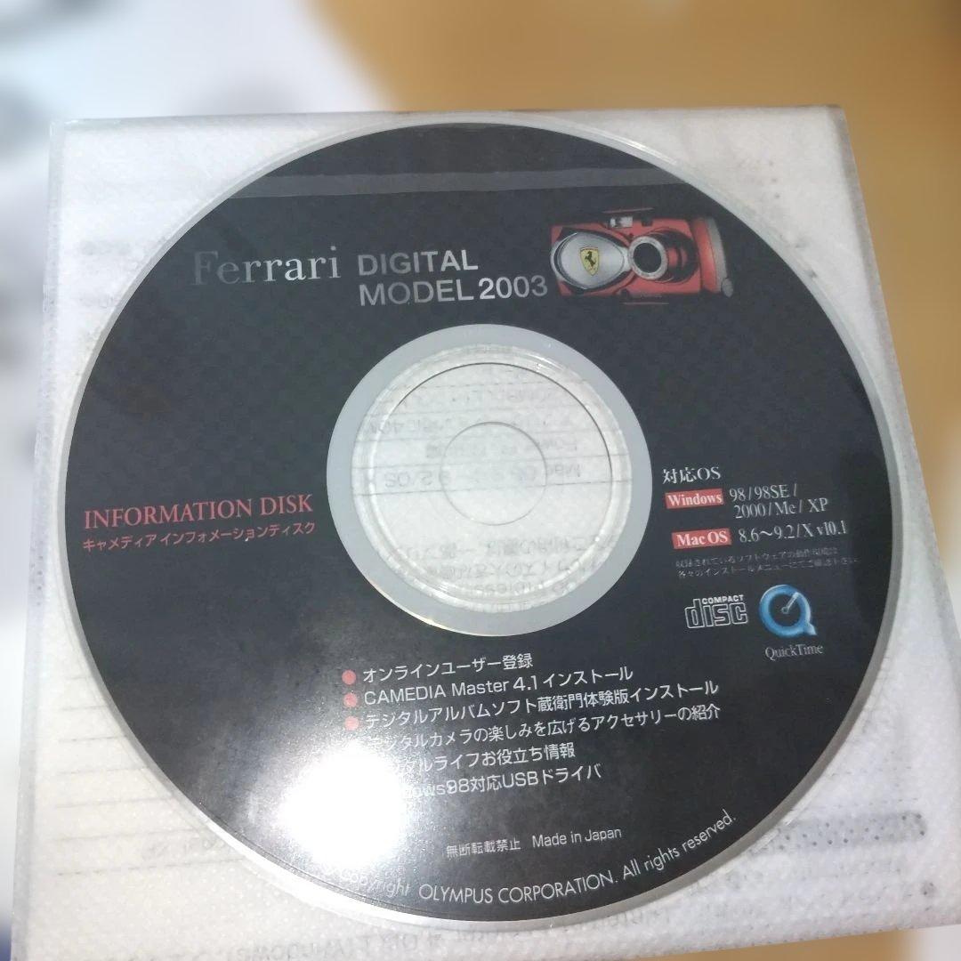 オリンパス フェラーリデジタルモデル2003 Ferrari ほぼ無傷に近い美品