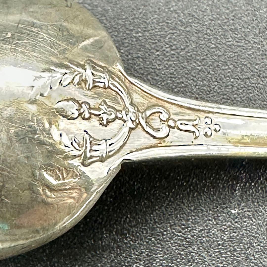 フランス製 純銀デミタススプーン 12本セット ミネルヴァ