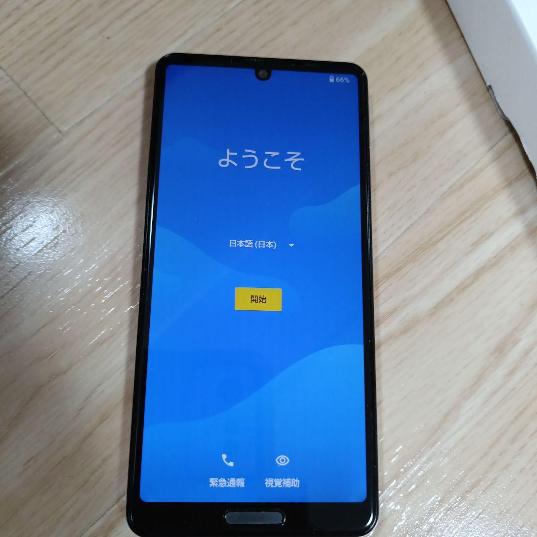 スマホ　アンドロイド　本体　AQUOS　Sense4　SHARP　シャープ