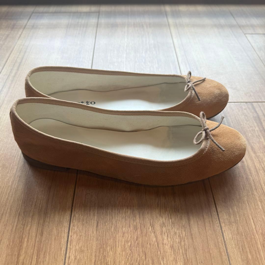 Repetto キャメル　バレエシューズ　40