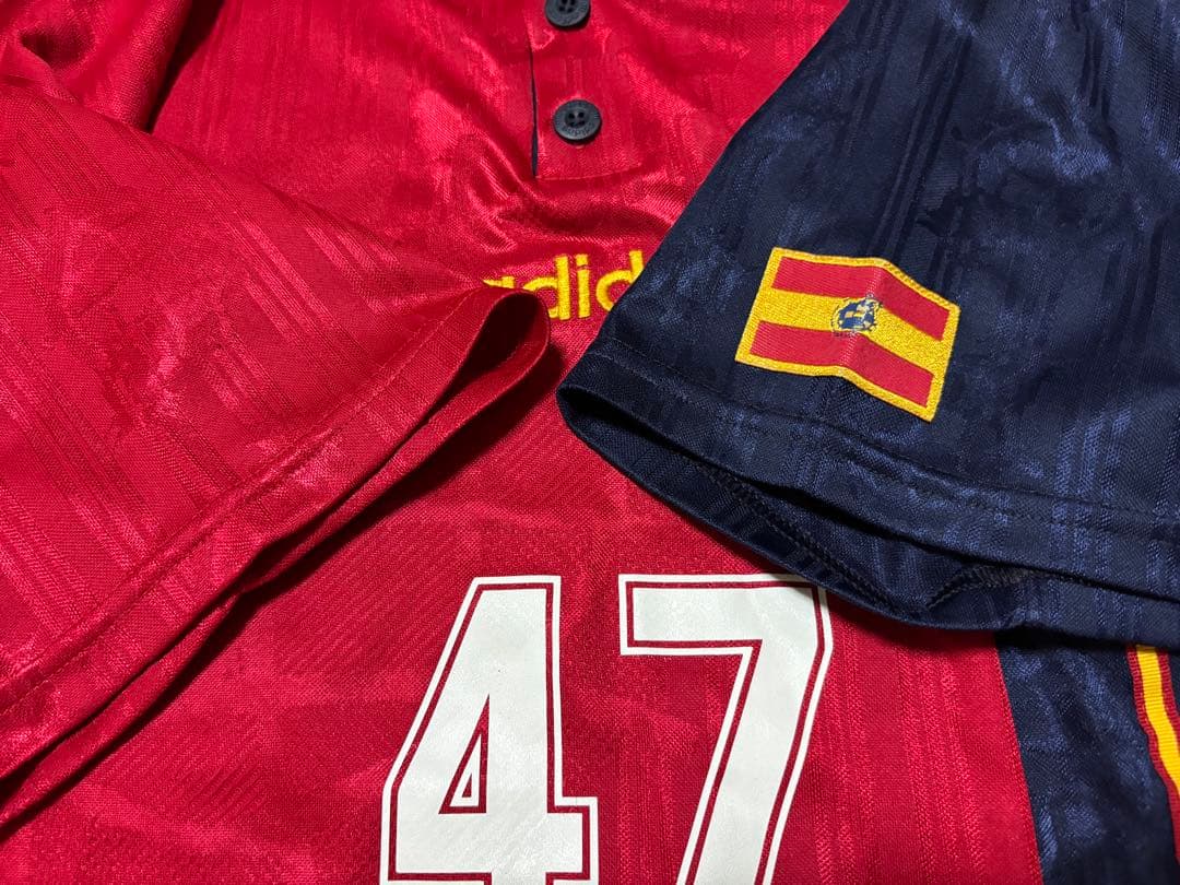 サッカー　 スペイン代表 アディダス ヴィンテージ ユニフォーム　 上下