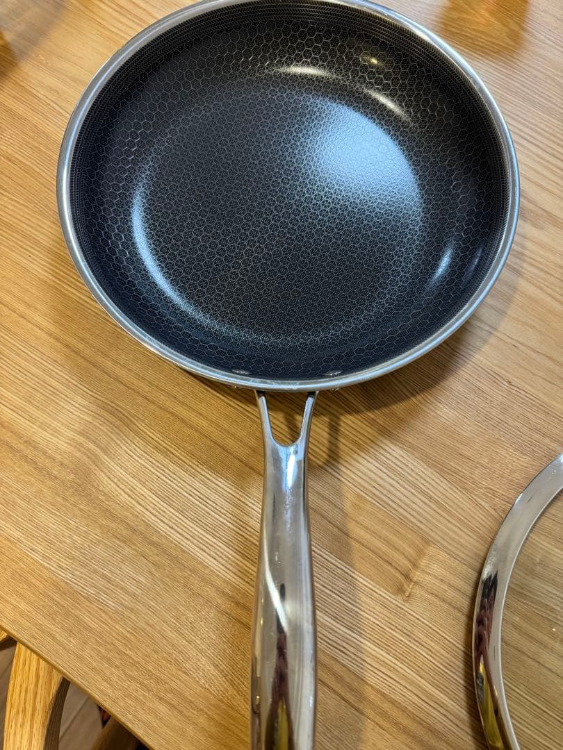 HEXCLAD 26cm ヘックスクラッド ハイブリッドフライパン　蓋付き