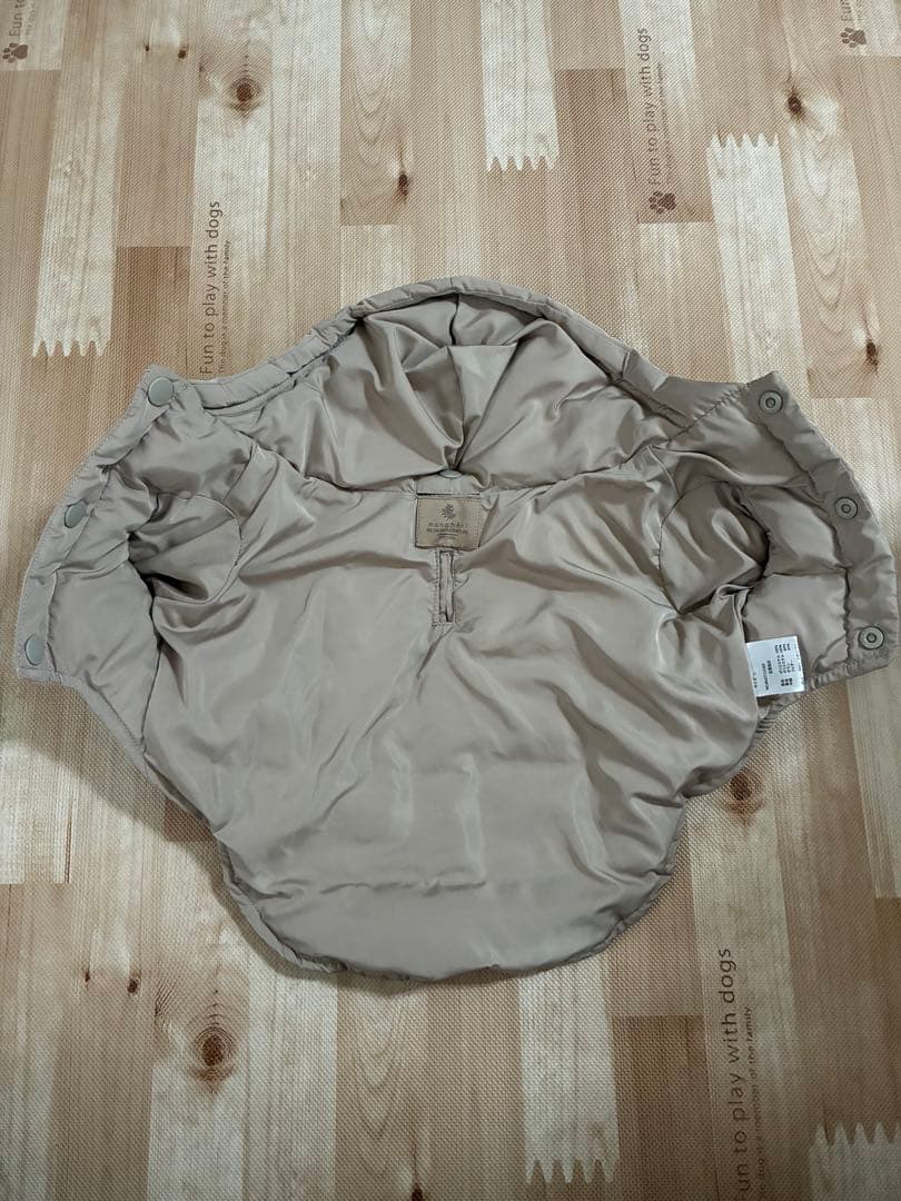 モンシェリ 犬用ダウンジャケット フード付き L 中綿 ダウン フェザー