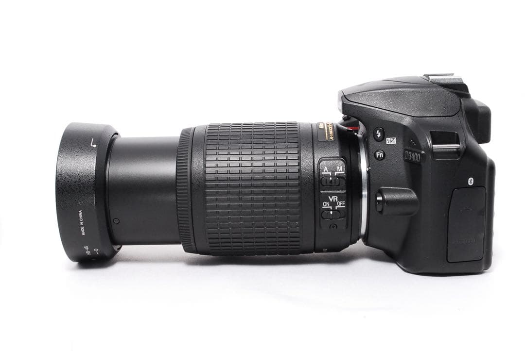 WiFi楽々転送◆Nikon D3400◆一眼レフカメラ◆すぐ使える◆高級レンズ