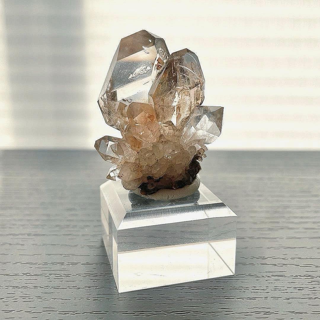 ナミビア ゴボボセブ山 水晶 クォーツ(クラスター)