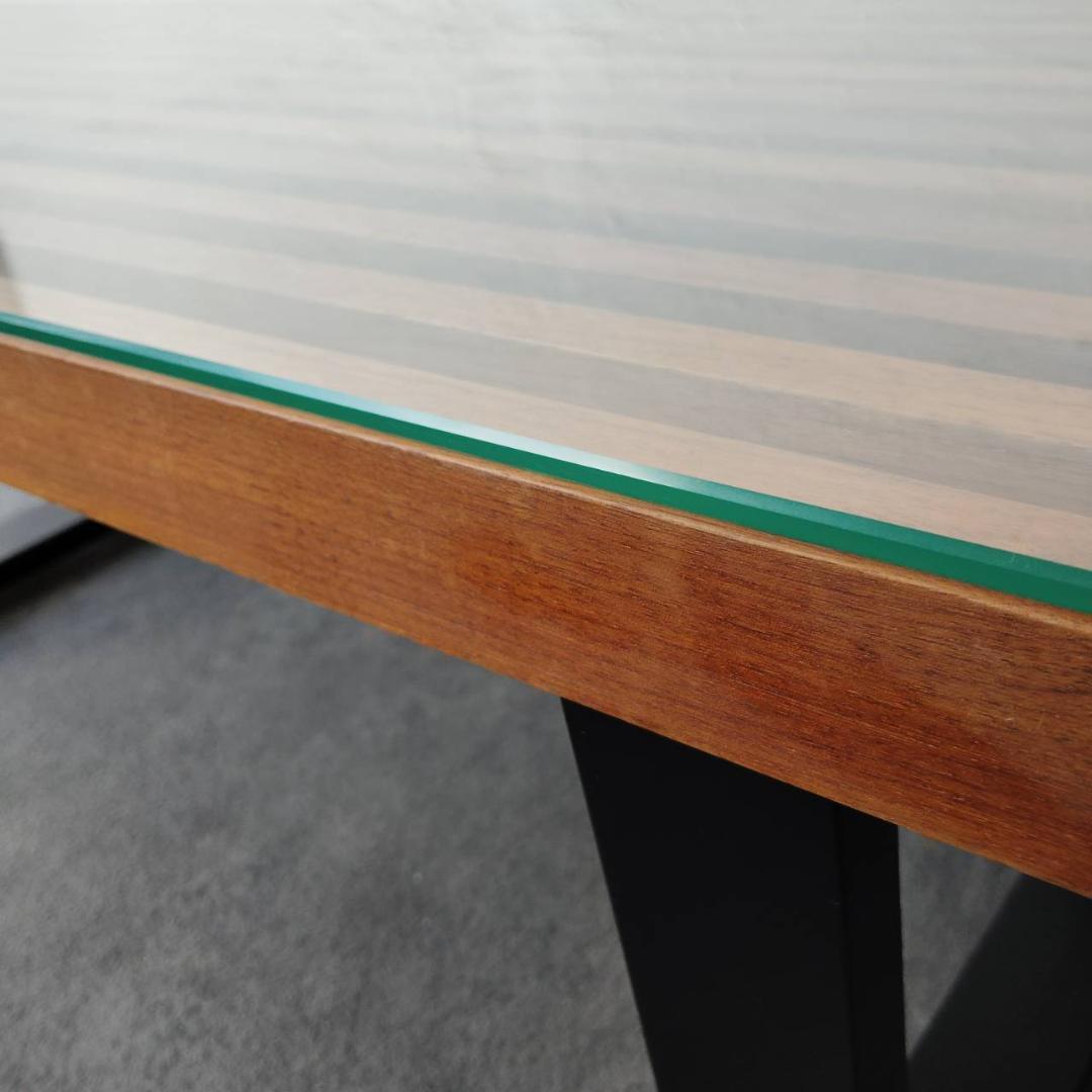 ネルソンベンチ リプロダクト ガラス天板付き ミッドセンチュリー