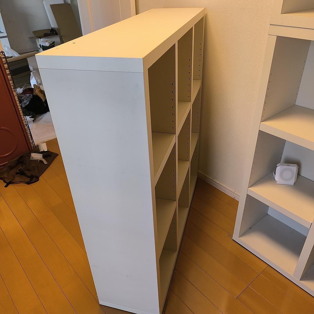 【2/20迄】110cm正方形 本棚 ナンバー① 3つ星素材 250サイズ送料込