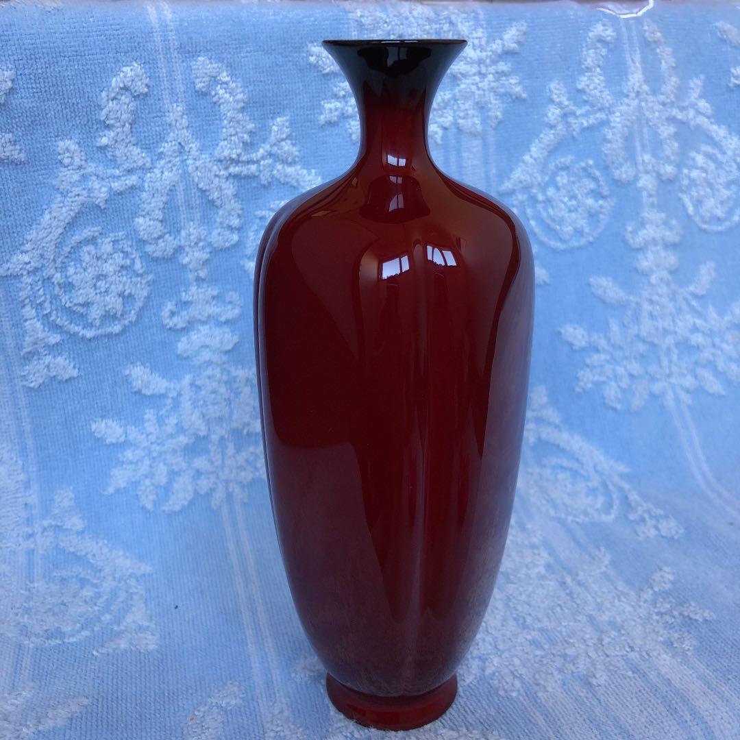 週末お値下げ　ノリタケ　スタジオコレクション 辰砂　花生