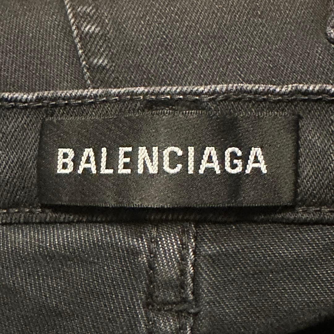 【デムナ期名作】17AWバレンシアガ ストレッチ スキニーデニム 28インチ